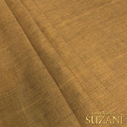 Tarçın Keten Görünümlü Dijital Baskılı Kumaş