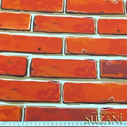 Tuğla Desenli Kumaş