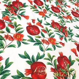 Yeni Nar Desenli Kumaş