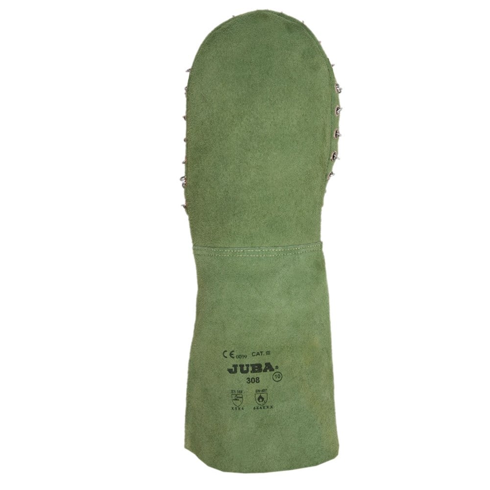 Juba 308 İş Eldiveni - Demir Halkalı Isı Geçirmez Süet
