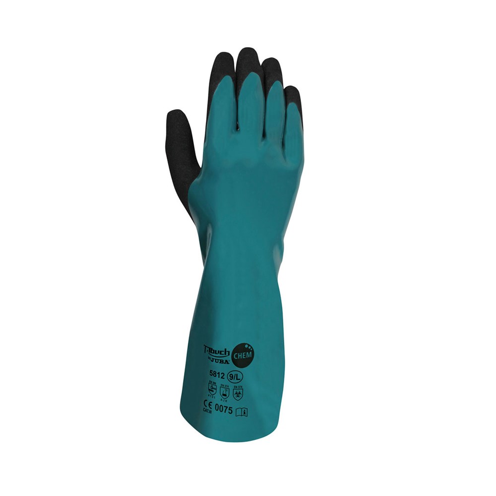 Çift Kaplı Eldiven · (Su Bazlı PU + Nitril) |  Juba 5812