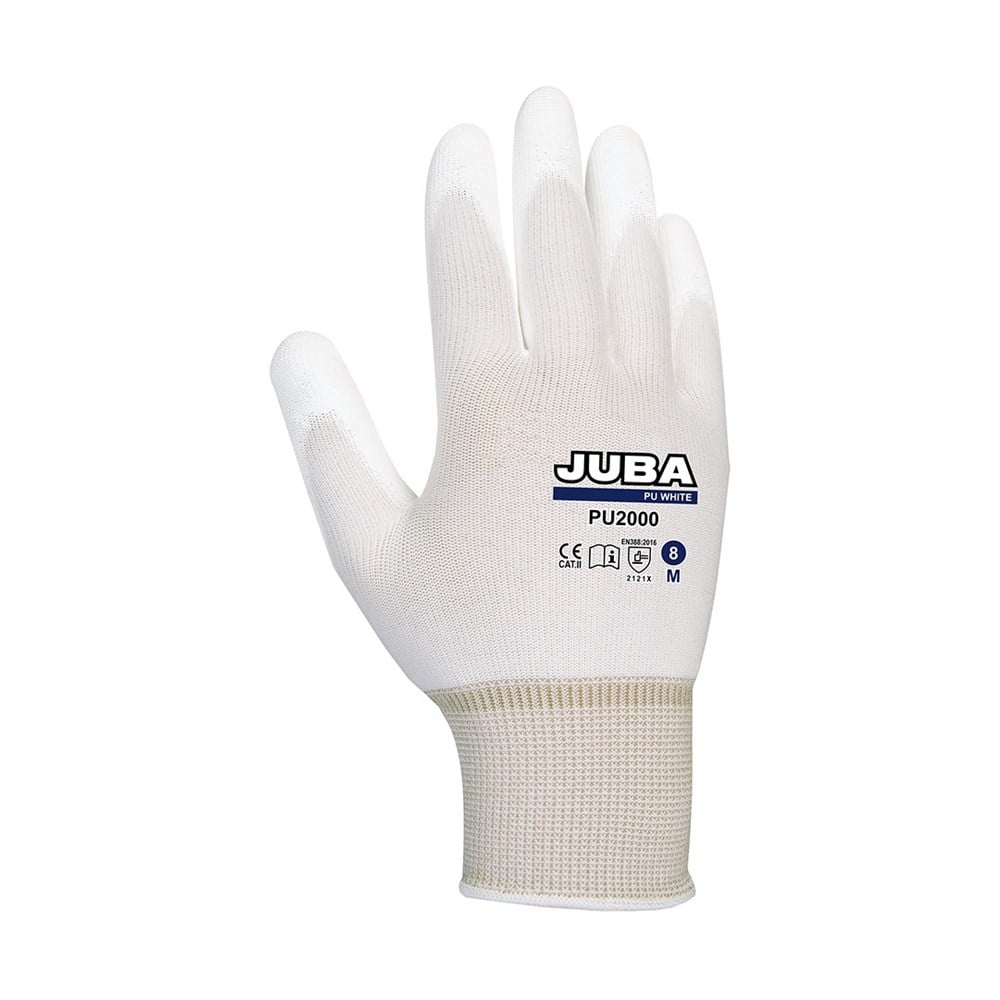 Juba PU 2000 (TKE 04) PU Beyaz Montaj Eldiveni