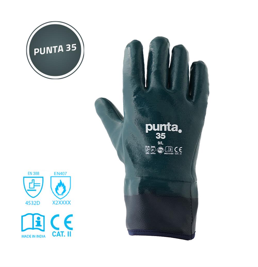 Petrolcü Eldiveni · Kesilme ve Isı Dayanımlı | Punta 35