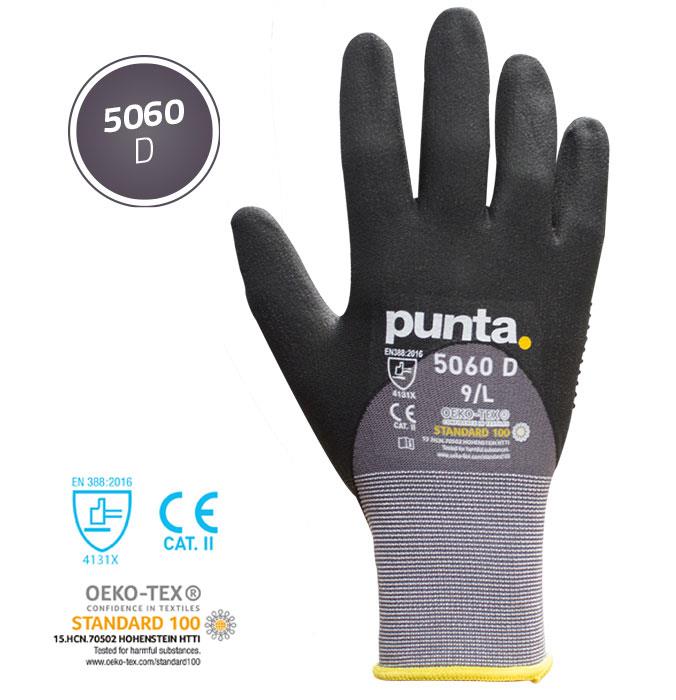 Dotlu Mikro Köpük Nitril Eldiven, 15G | Punta 5060 D