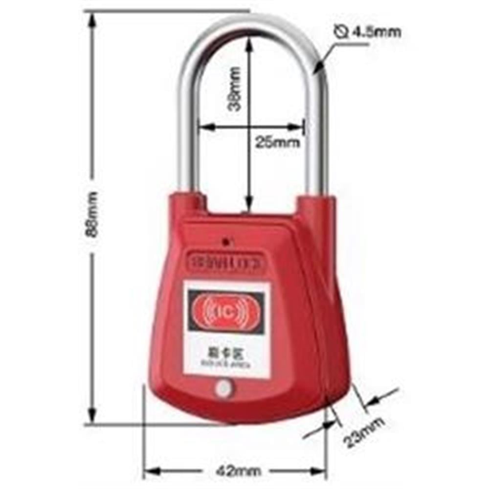 Kartlı Uzun Güvenlik Kildi | Beian Lock SC02L