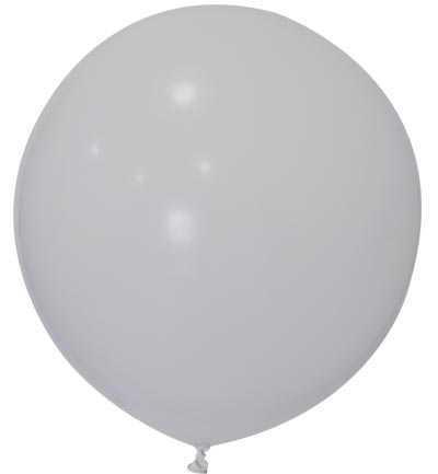 BALON JUMBO DÜZ 24 İNC GRİ PK:3 KL:48