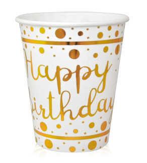 BARDAK HAPPY BIRTHDAY VARKL KARTON BEYAZ PK6-KL:54