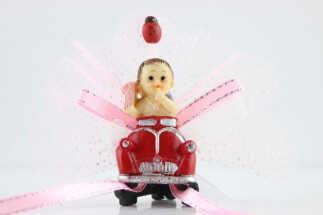 BEBEK ŞEKERİ KIRMIZI WOSWOS PEMBE KUTULU PK:50