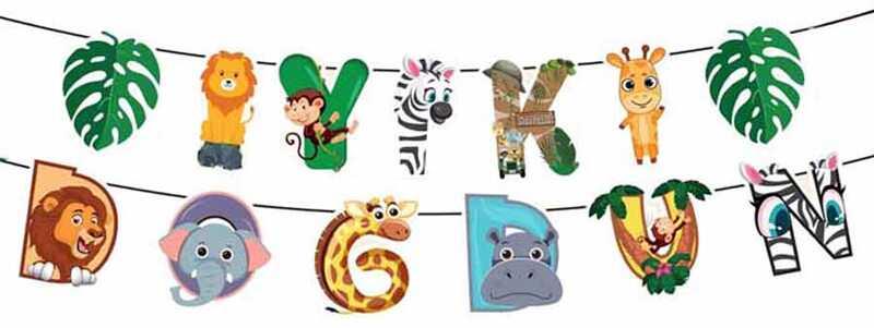 FLAMA SAFARİ ŞEKLİNDE İYİKİ DOĞDUN PK:1 KL:120