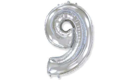 FOLYO BALON İSPANYA MALI 9 GÜMÜŞ 32 İNC PK:1