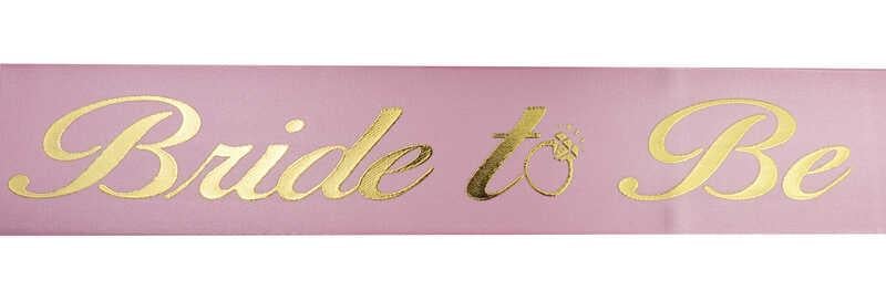 GELİN KUŞAĞI BRIDE TO BE PEMBE PK:2MT-KL:200