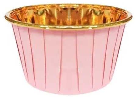 KAP KEK KAPSÜLÜ KARTON METALİZE PEMBE PK:25 KL:60