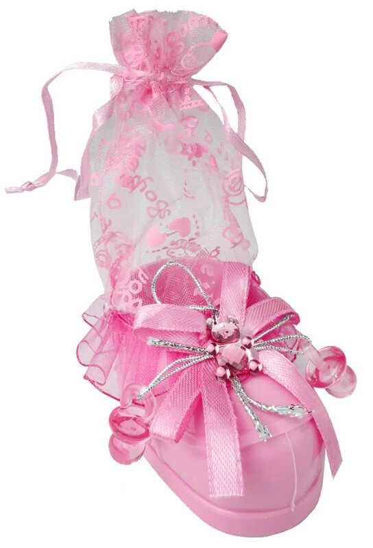 KESE BEBEK PAPUÇLU  PEMBE PK:12 KL:600