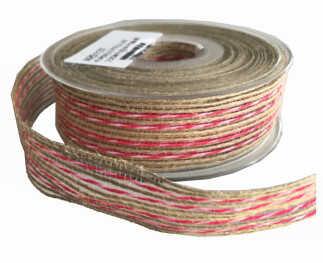 KURDELA JÜT KANAVİÇE FİTİLLİ 2,5 CM 10M FUŞYA PK:1