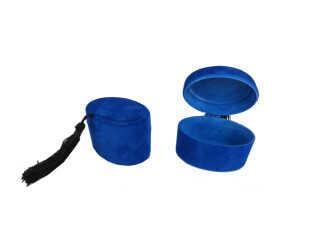 KUTU OVAL FLOK KAPLAMA LACİVERT PK:10 KL:700