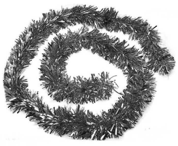 SÜS METALİZE SİM SİYAH 5 CM X1,8 MT PK:25 KL:400