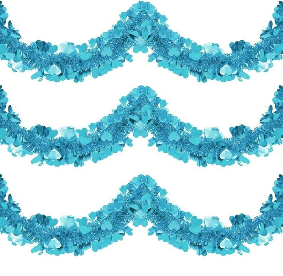 Sim Süs 2 Metre Figürlü Kalp Bebek Mavisi -1 Adet