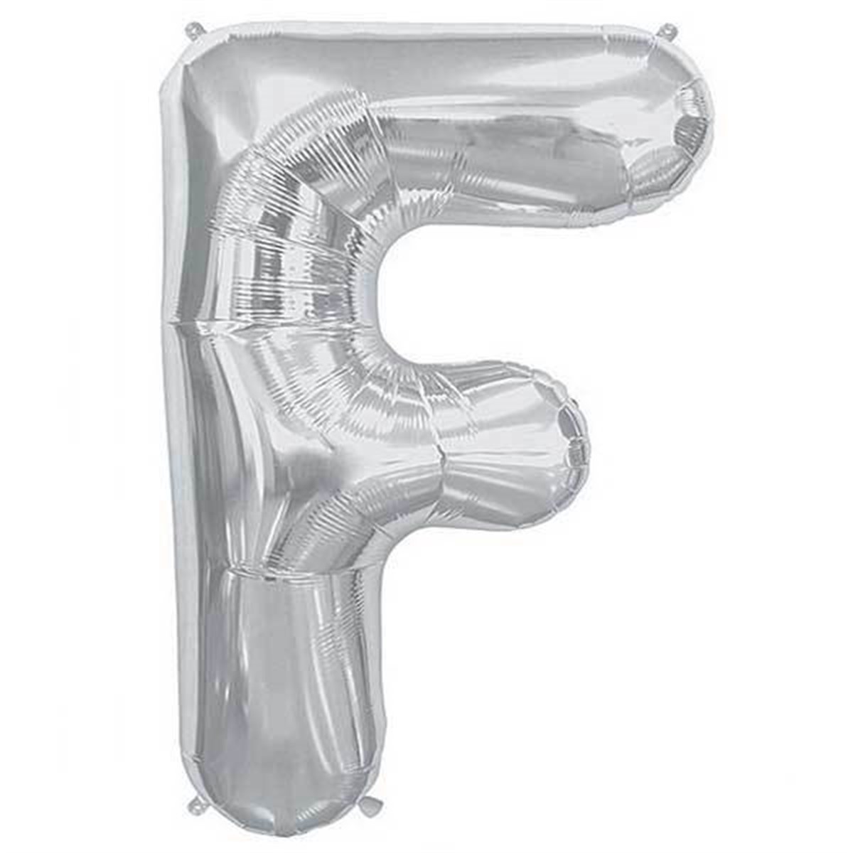 F Harf Folyo Gümüş Balon Küçük 35 Cm
