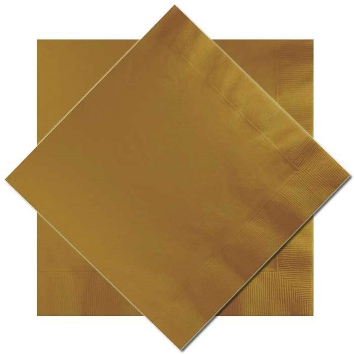 Gold Lüks Kağıt Peçete 16 Adet