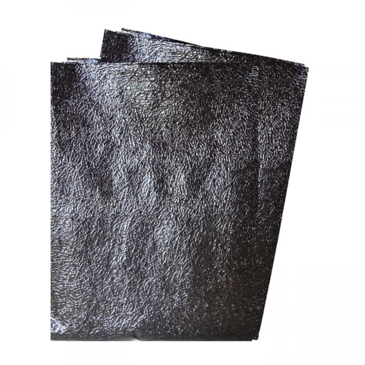 Metalize Masa Örtüsü Siyah