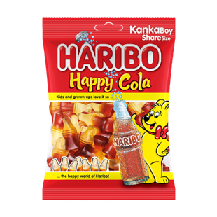 Haribo Happy Cola 80 G- 10 Adet