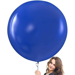 Lacivert Jumbo Balon 24 İnç 68 Cm