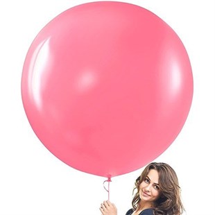 Pembe Jumbo Balon 24 İnç 68 Cm