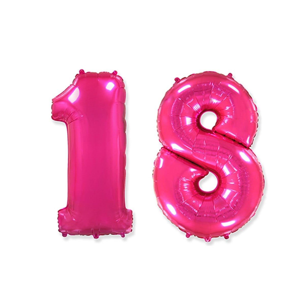 18 Yaş Folyo Pembe Renk Balon 76 cm