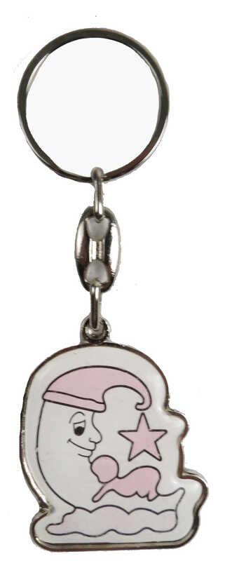 ANAHTARLIK BEBEK AYDEDELİ PEMBE PK:10-KL:300