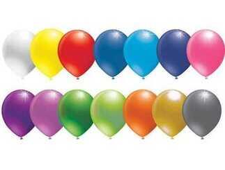 BALON DÜZ 12 İNC KARIŞIK PK:100 KL:50
