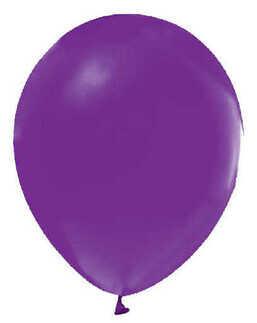 BALON DÜZ PASTEL(MAKARON AÇIK VİOLET) LİLA PK:100
