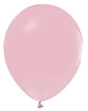 BALON DÜZ PASTEL(MAKARON BALON) BEBEK PEMBE PK:100