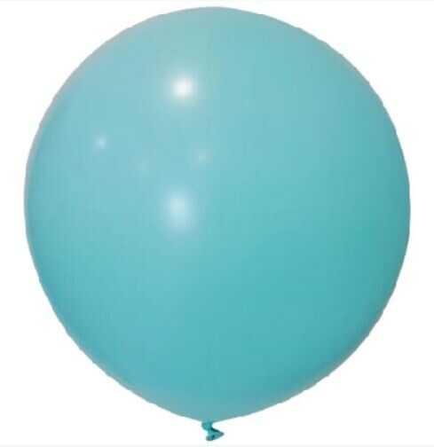 BALON JUMBO DÜZ 24 İNC MAKARON SU YEŞİLİPK:3 KL:48