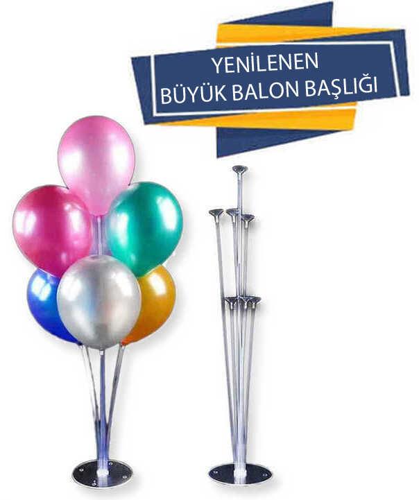 BALON SÜSLEME STANDI 75 CM ŞEFFAF PK:1 KL:100
