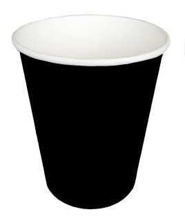 BARDAK KARTON 8 OZ SİYAH PK:8 KL:54