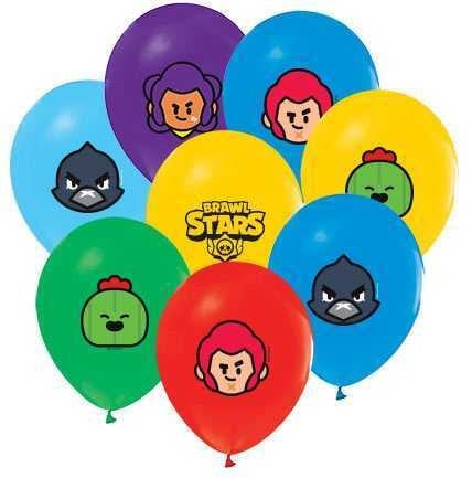 BRAWL STAR BALON PASTEL PK:100 KL:50