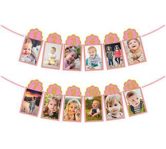 ÇERÇEVE ORTA SÜS 12 AYLIK SET PEMBE PK:1 KL:300