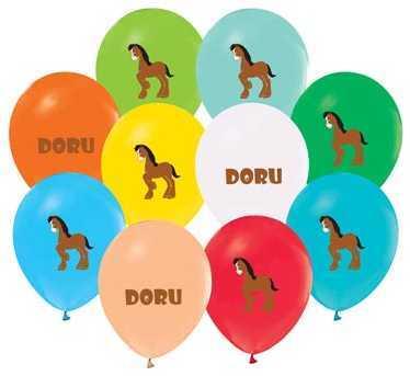 DORU AT  BALON PASTEL PK:100 KL:50