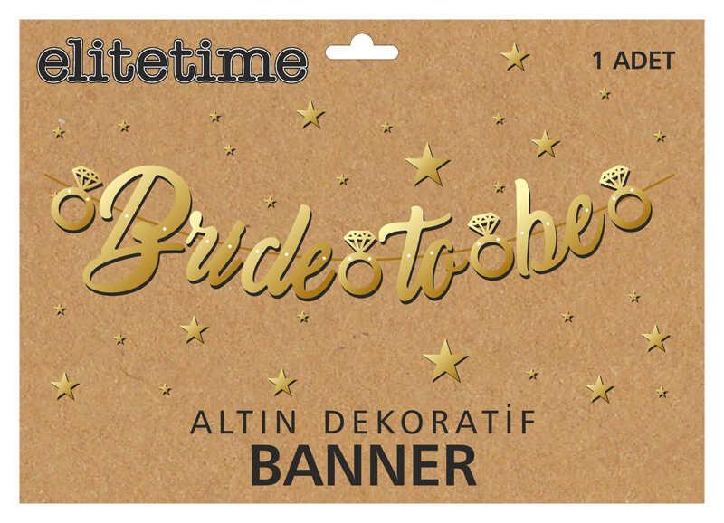 FLAMA BRIDE TO BE METALİZE ALTIN PK:1 KL:300