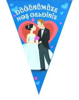 FLAMA DÜĞÜNÜMÜZE HOŞGELDİNİZ 10 LU PK:1 KL:500