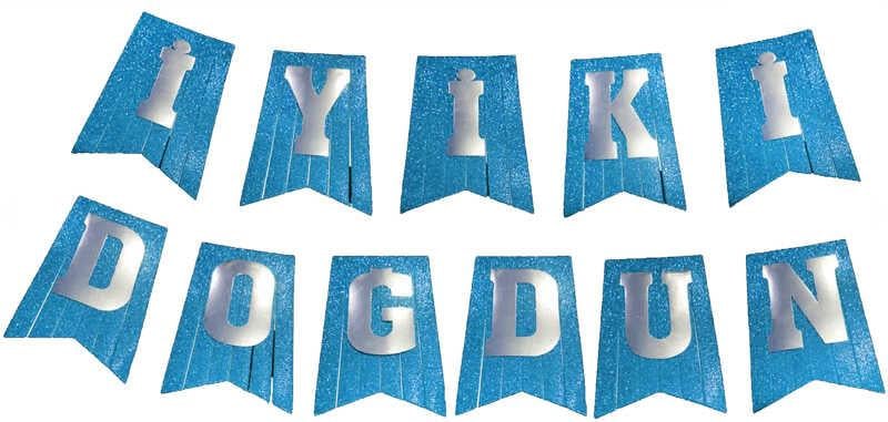 FLAMA İYİKİ DOĞDDUN EVADAN MAVİ PK:1 KL:100