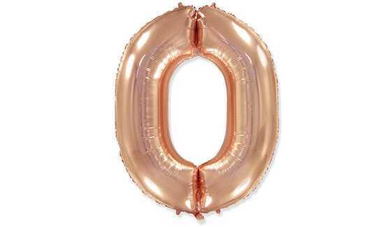 FOLYO BALON İSPANYA MALI  0 ROSE GOLD 32 İNC PK:1