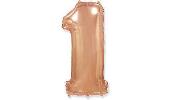 FOLYO BALON İSPANYA MALI  1 ROSE GOLD 32 İNC PK:1
