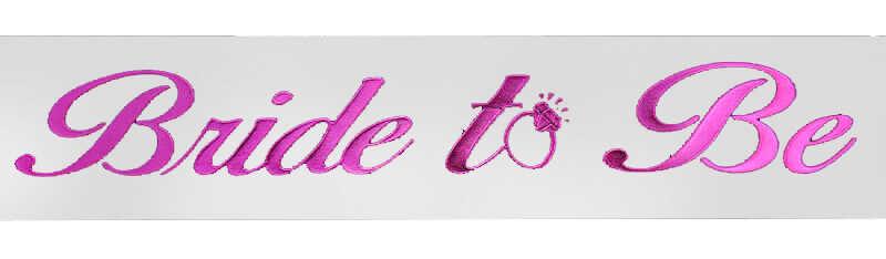GELİN KUŞAĞI BRIDE TO BE FUŞYA PK:2MT KL:200