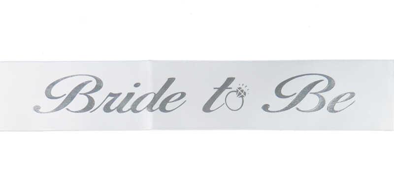 GELİN KUŞAĞI BRIDE TO BE GÜMÜŞ PK:2MT KL:200