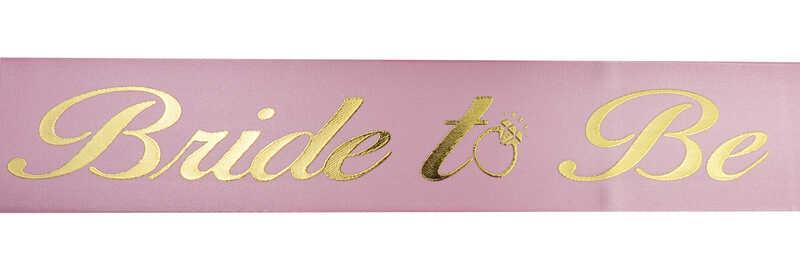 GELİN KUŞAĞI BRIDE TO BE PEMBE PK:2MT-KL:200