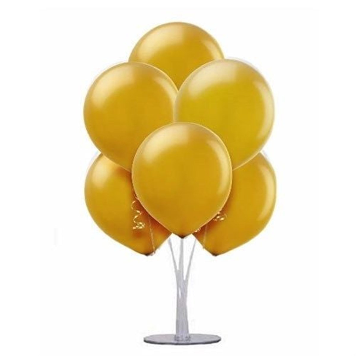 Gold Metalik Ayaklı Balon Standı-1 Adet
