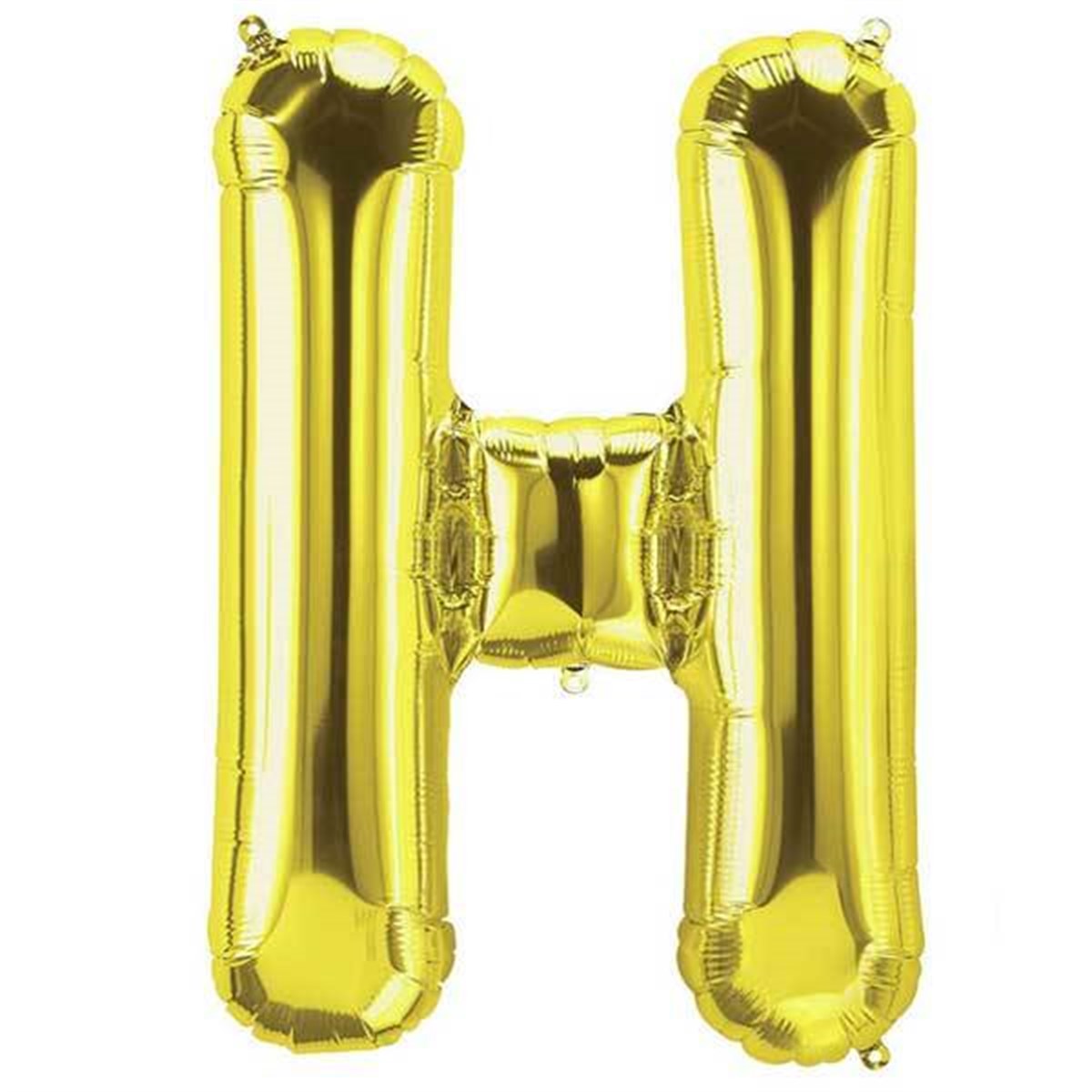 H Harf Folyo Gold Balon Küçük 35 Cm