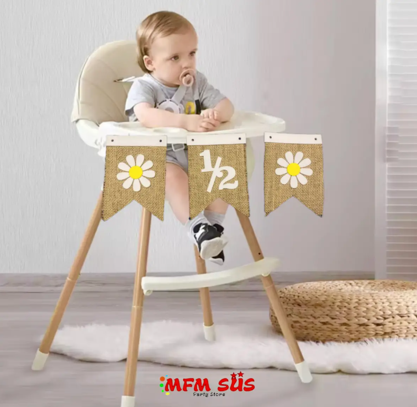 Hasır 1/2 Papatya Banner