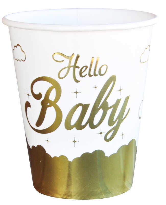 HELLO BABY BARDAK KARTON METALİZE PK:6 KL:54